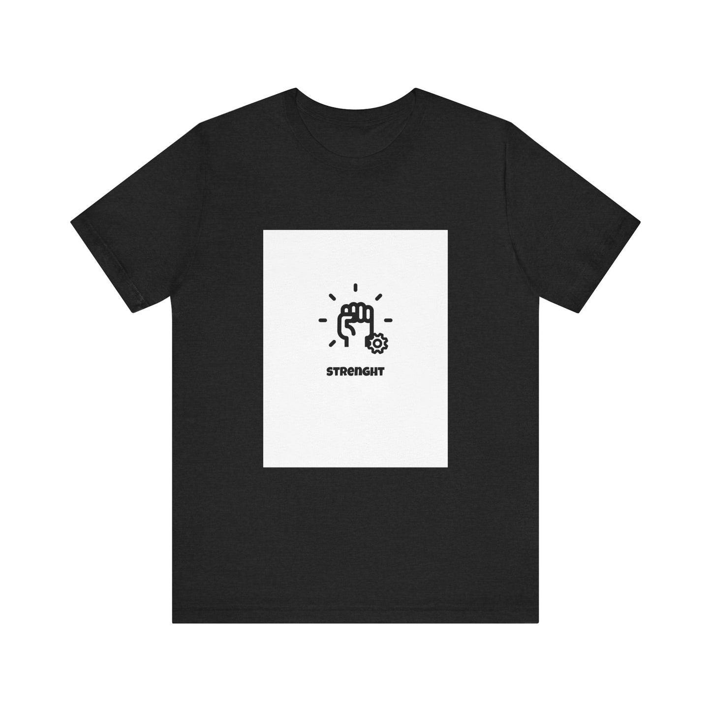 Strenght Short Sleeve inspirational T-Shirt
