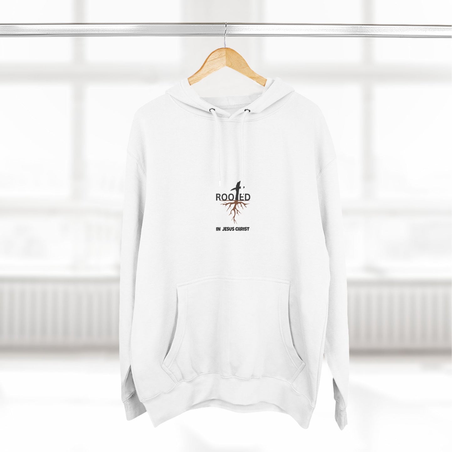 Rooted in Christ (Hoodie) Christian Merch