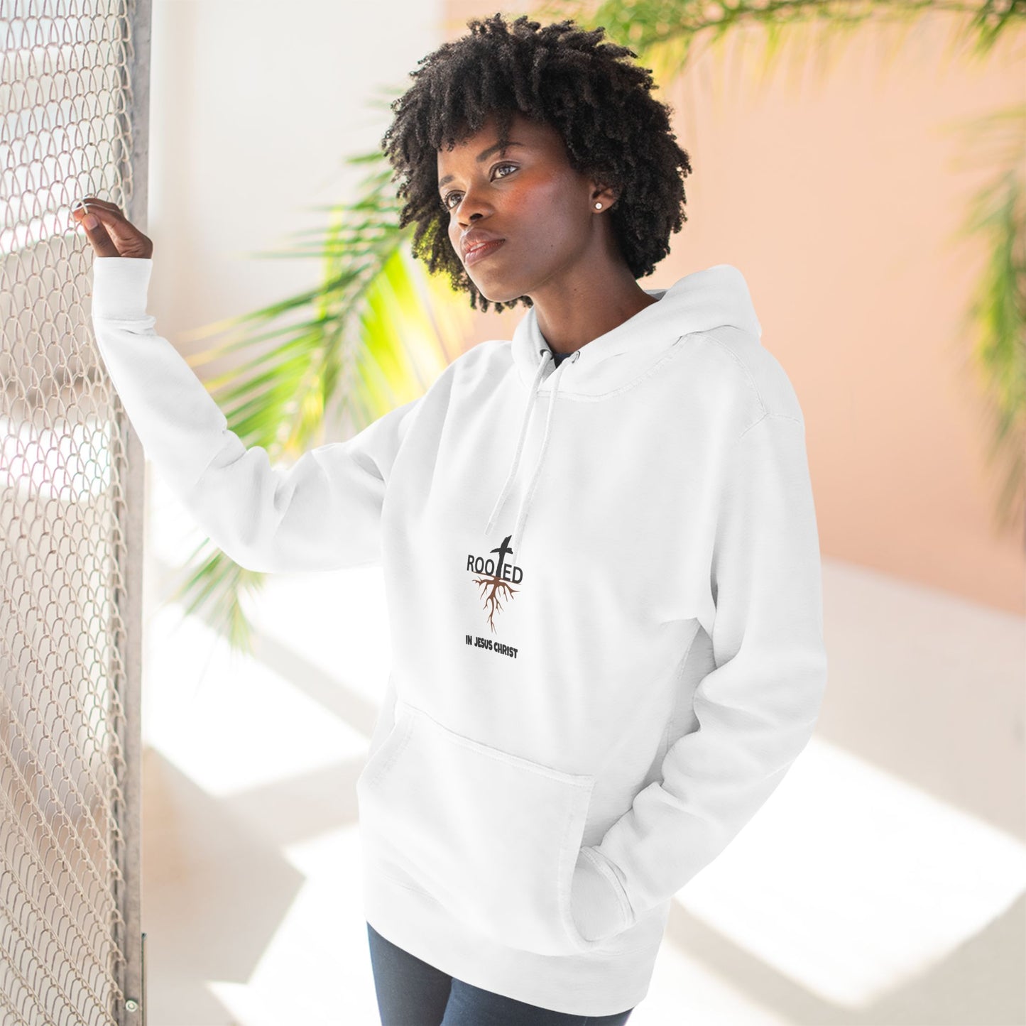 Rooted in Christ (Hoodie) Christian Merch